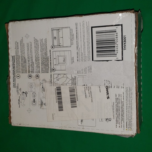 Gibraltar Mailboxes Locking Galvanized Steel Wall Mount Black Mailbox New in Box - Picture 3 of 4